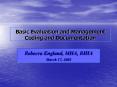 Basic Evaluation and Management Coding and Documentation PowerPoint PPT Presentation