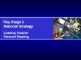 Key Stage 3 National Strategy PowerPoint PPT Presentation