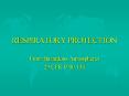 RESPIRATORY PROTECTION PowerPoint PPT Presentation
