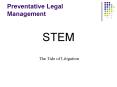 Preventative Legal Management PowerPoint PPT Presentation