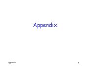 Appendix