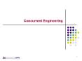Concurrent Engineering