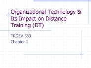 Organizational Technology