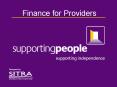Finance for Providers PowerPoint PPT Presentation