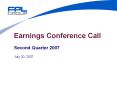 Earnings Conference Call PowerPoint PPT Presentation