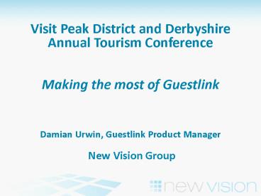 Visit Peak District and Derbyshire