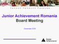 Junior Achievement Romania Board Meeting PowerPoint PPT Presentation
