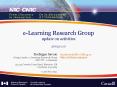 eLearning Research Group update on activities 2004'11'10 PowerPoint PPT Presentation