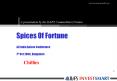 Spices Of Fortune PowerPoint PPT Presentation