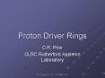 Proton Driver Rings PowerPoint PPT Presentation