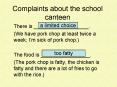 Complaints about the school canteen PowerPoint PPT Presentation