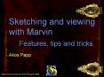 Sketching and viewing with Marvin Features, tips and tricks PowerPoint PPT Presentation