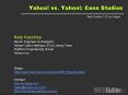 Yahoo! vs. Yahoo!: Case Studies PowerPoint PPT Presentation