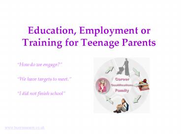 Education, Employment or Training for Teenage Parents