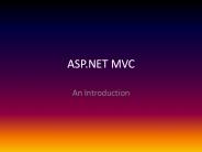 ASP.NET MVC