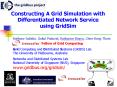 Constructing A Grid Simulation with Differentiated Network Service using GridSim PowerPoint PPT Presentation