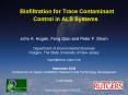 Biofiltration for Trace Contaminant Control in ALS Systems PowerPoint PPT Presentation