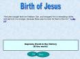 Birth of Jesus PowerPoint PPT Presentation