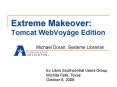 Extreme Makeover: Tomcat WebVoy PowerPoint PPT Presentation