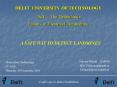 DELFT UNIVERSITY OF TECHNOLOGY PowerPoint PPT Presentation