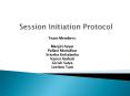 Session Initiation Protocol PowerPoint PPT Presentation