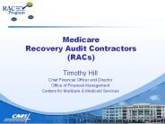 Medicare Recovery Audit Contractors (RACs)
