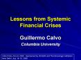 Lessons from Systemic Financial Crises PowerPoint PPT Presentation