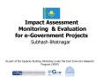 Impact Assessment Monitoring PowerPoint PPT Presentation