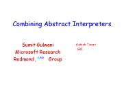 Combining Abstract Interpreters