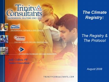 The Climate Registry: