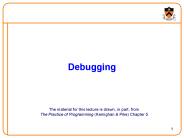 Debugging