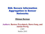 SIA: Secure Information Aggregation in Sensor Networks