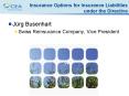 Insurance Options for Insurance Liabilities under the Directive PowerPoint PPT Presentation