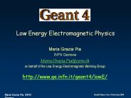 Low Energy Electromagnetic Physics
