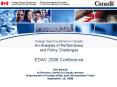 Foreign Direct Investment in Canada An Analysis of Performance and Policy Challenges EDAC 2006 Confe PowerPoint PPT Presentation