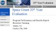 Space Grant 20th Year Evaluation PowerPoint PPT Presentation
