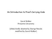 An Introduction to Proof-Carrying Code