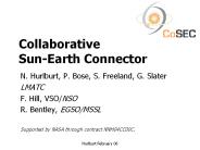 Collaborative Sun-Earth Connector