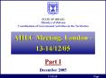 AHLC Meeting, London PowerPoint PPT Presentation