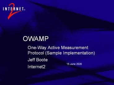 OWAMP