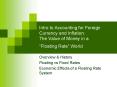 Intro to Accounting for Foreign Currency and Inflation: The Value of Money in a  PowerPoint PPT Presentation
