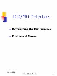 ICD/MG Detectors