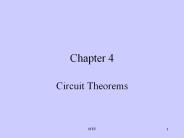 Circuit Theorems