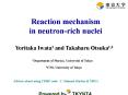 Reaction mechanism           in neutron-rich nuclei PowerPoint PPT Presentation