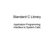 Standard C Library