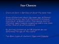 Star Clusters PowerPoint PPT Presentation