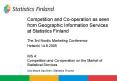 Competition and Co-operation as seen from Geographic Information Services at Statistics Finland PowerPoint PPT Presentation
