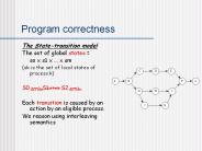 Program correctness