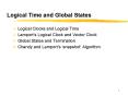 Logical Time and Global States PowerPoint PPT Presentation