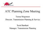 ATC Planning Zone Meeting
